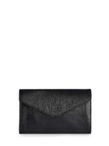 Leather Etincelle Irise Wallet Etrier Black etincelle irisee EETI701