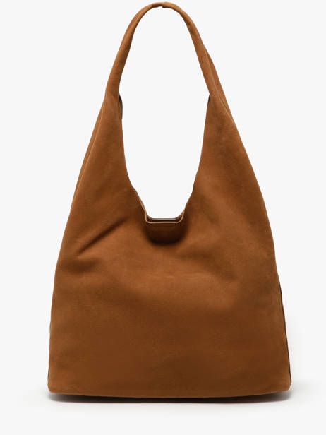 Hobo Cavalier Nubuck Leather Etrier Brown cavalier nubuck ECAN154L other view 4